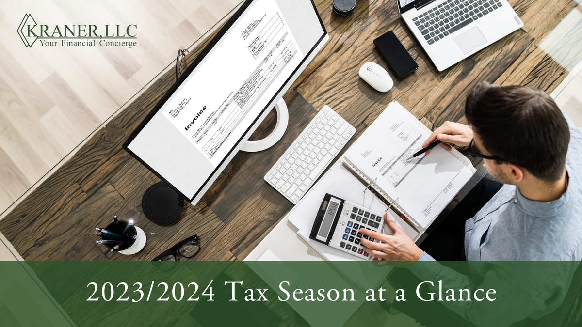 2023 2024 Tax Season at a Glance