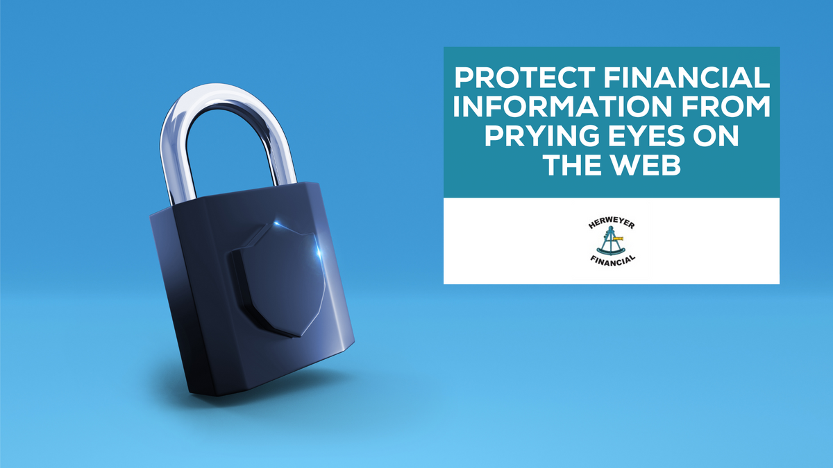 Protect Financial Information from Prying Eyes on the Web