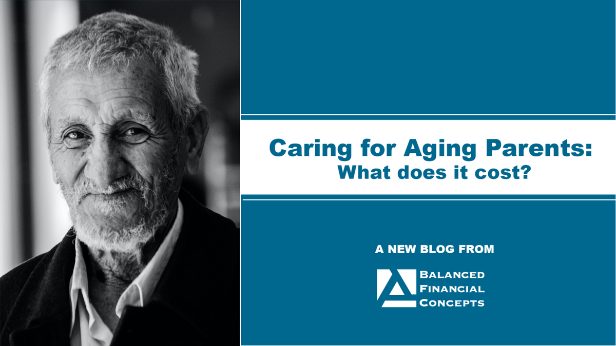 Caring for aging parents: What does it cost?