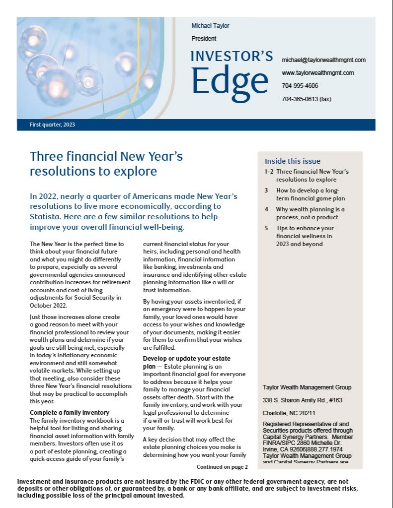 Investor's Edge