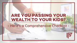 Talking To Your Children About Inheritance – Checklist