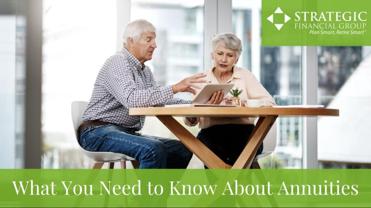 What You Need to Know About Annuities
