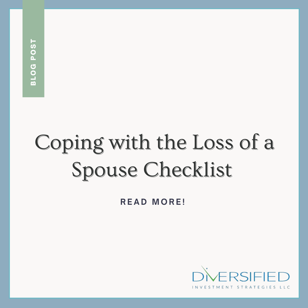 Coping with the Loss of a Spouse Checklist