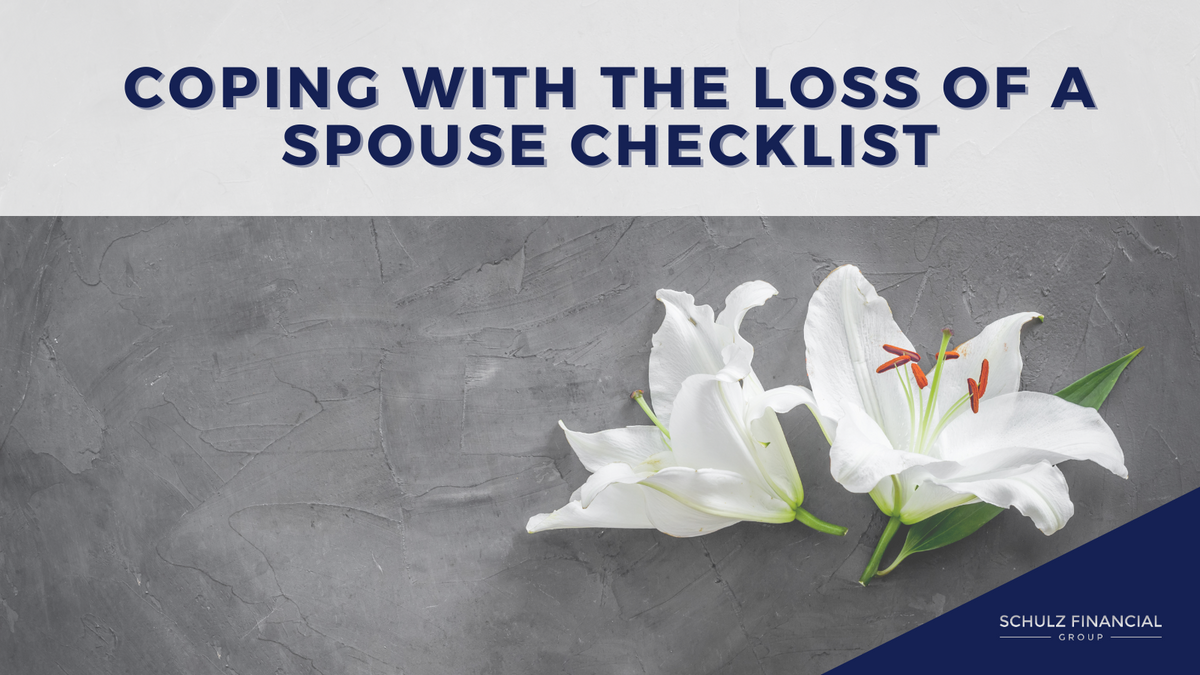 Coping with the Loss of a Spouse Checklist