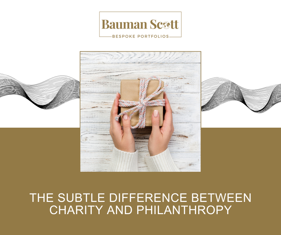 The Subtle Difference Between Charity and Philanthropy