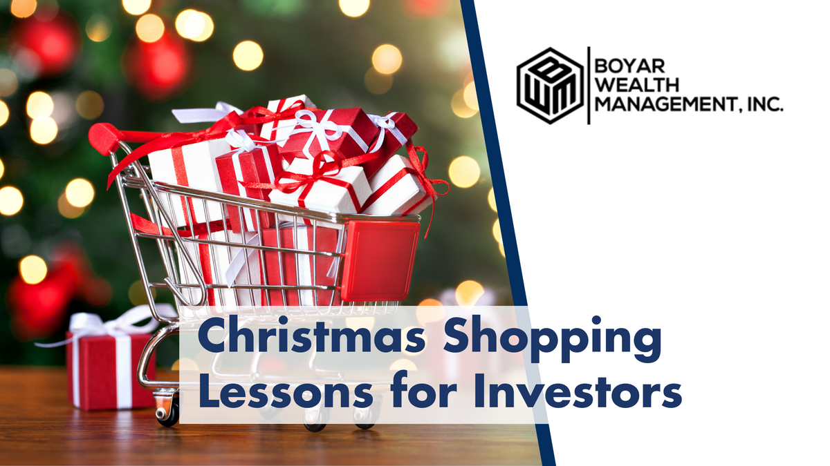 Christmas Shopping Lessons for Investors