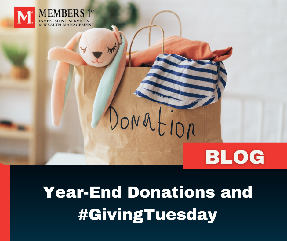 Year-End Donations and #GivingTuesday