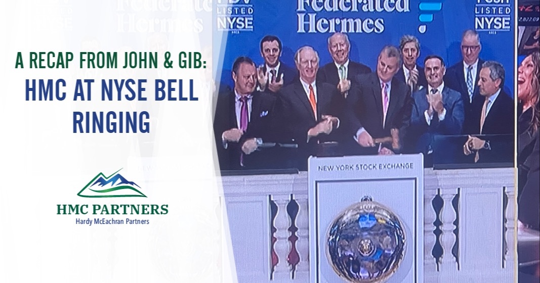 A Recap from John & Gib: HMC at NYSE Bell Ringing