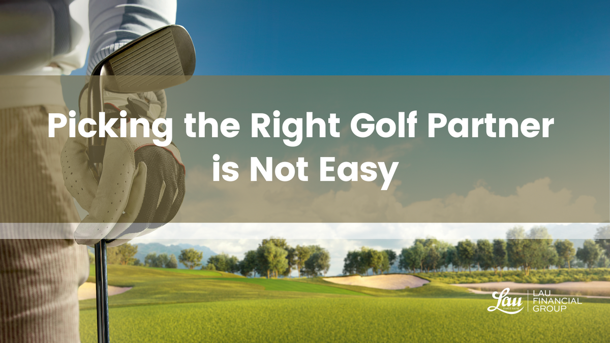 Picking the Right Golf Partner is Not Easy
