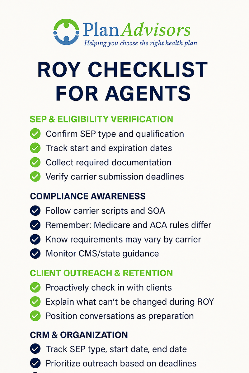 ROY: How Agents Can Stay Productive Outside Enrollment Season