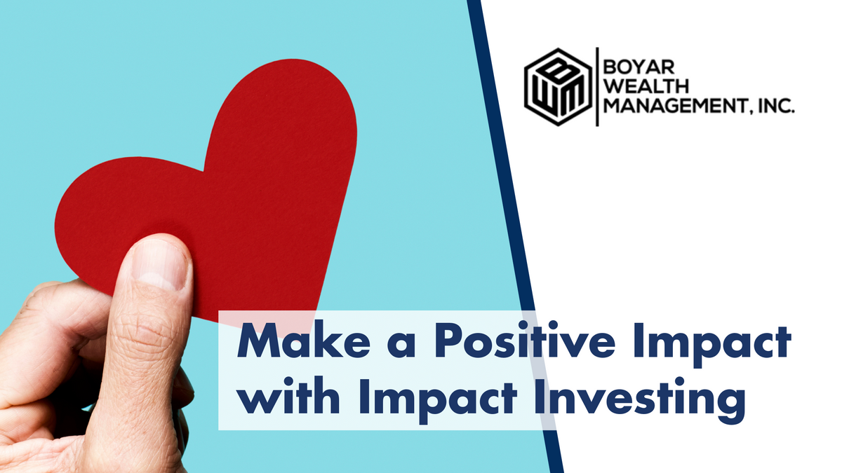 Make a Positive Impact This Giving Tuesday With Impact Investing