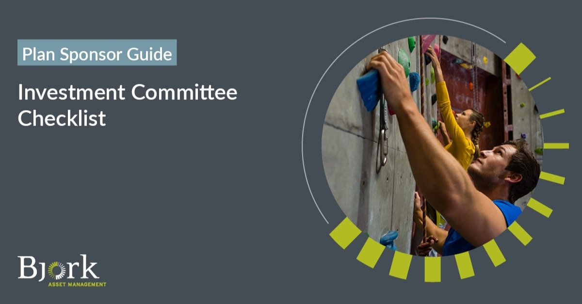 Investment Committee Checklist