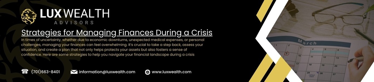 Strategies for Managing Finances During a Crisis