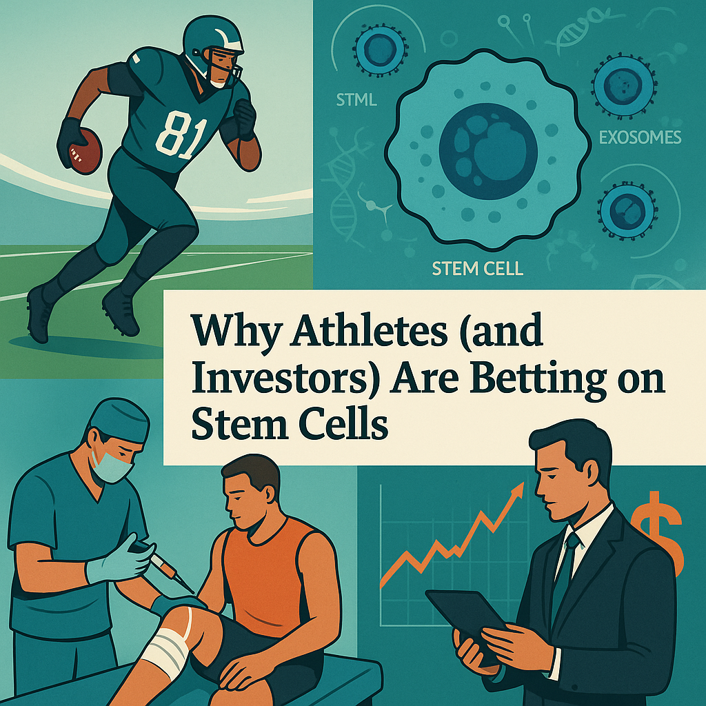 Why Athletes (and Investors) Are Betting on Stem Cells
