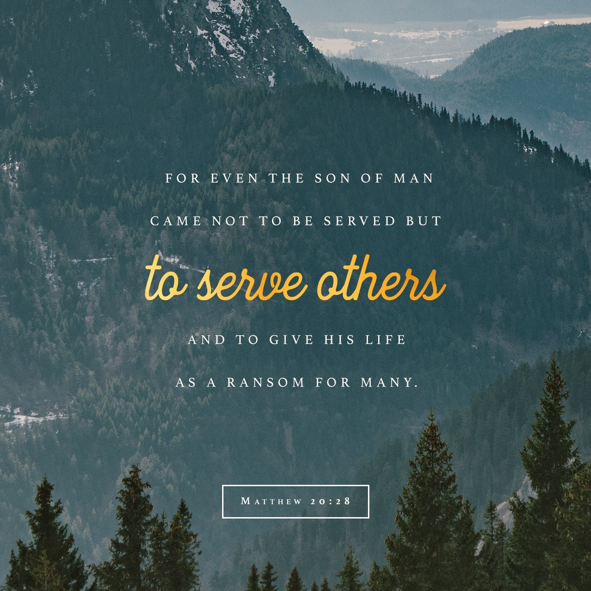 Matthew 20:28