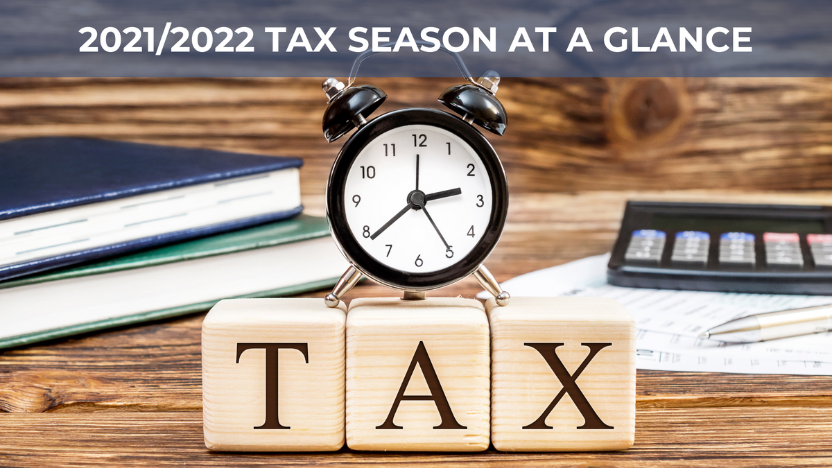 2021/2022 Tax Season at a Glance