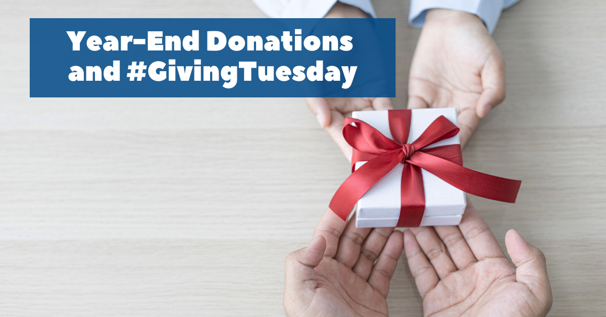 Year-End Donations and #GivingTuesday