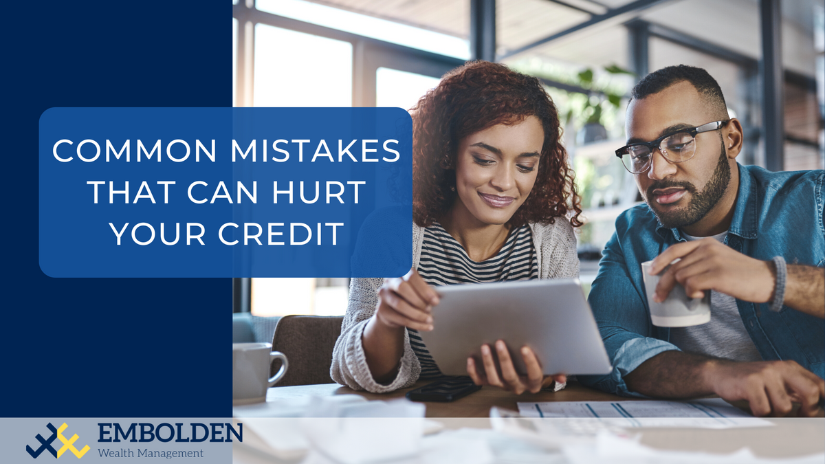 Common Mistakes That Can Hurt Your Credit