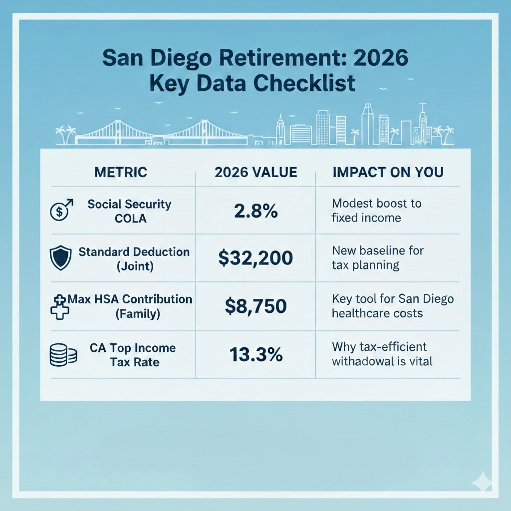 Retiring in America’s Finest City: A 2026 Checklist for San Diego Professionals