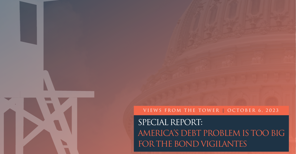 America’s Debt Problem Is Too Big for the Bond Vigilantes
