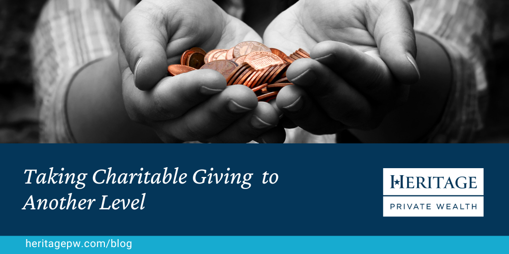Taking Charitable Giving  to Another Level