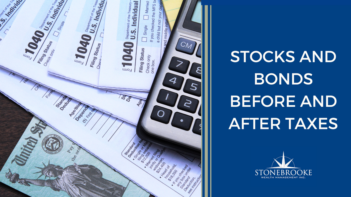 Stocks and Bonds Before and After Taxes
