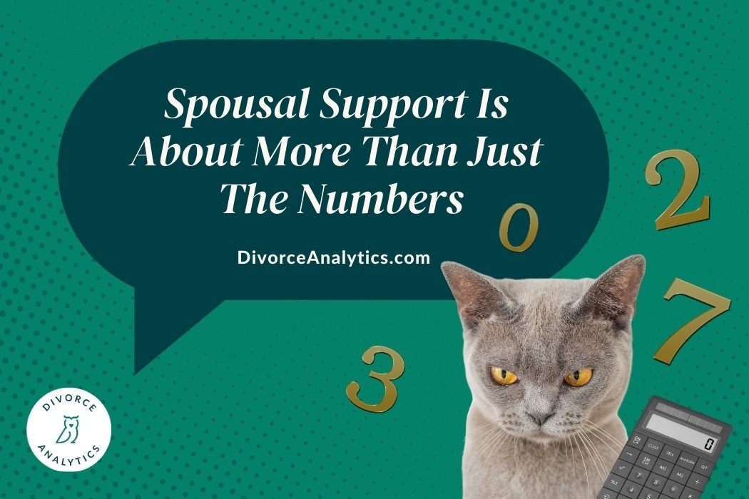 Spousal Support Is About More Than Just The Numbers