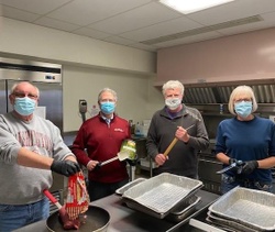 Lewiston Rotarians at their finest!