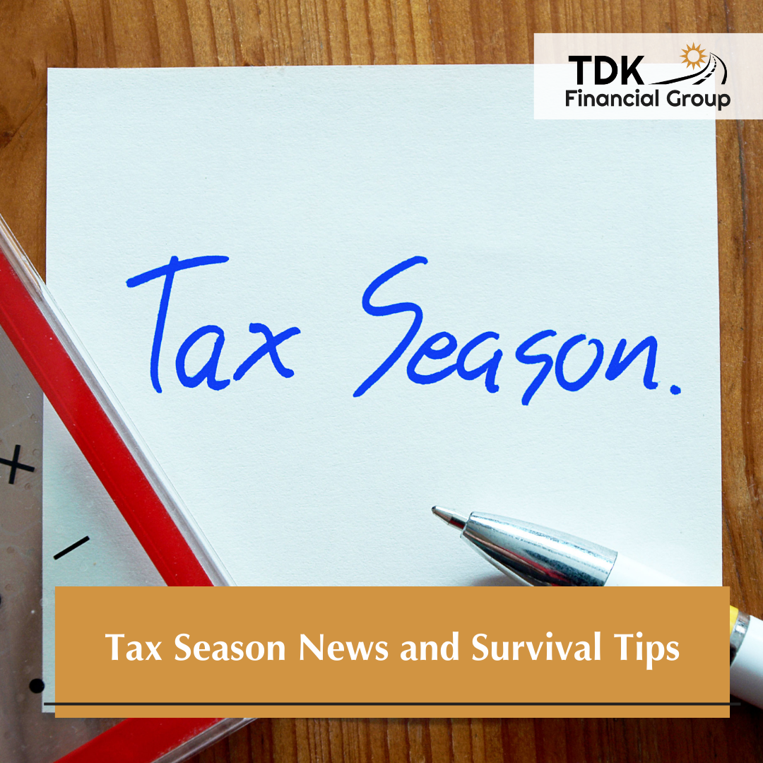 Tax Season News and Survival Tips