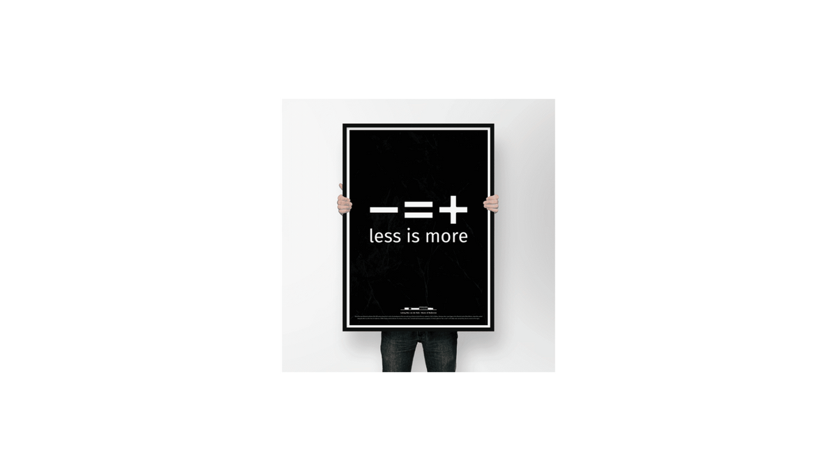 Less is more. Annuities though?