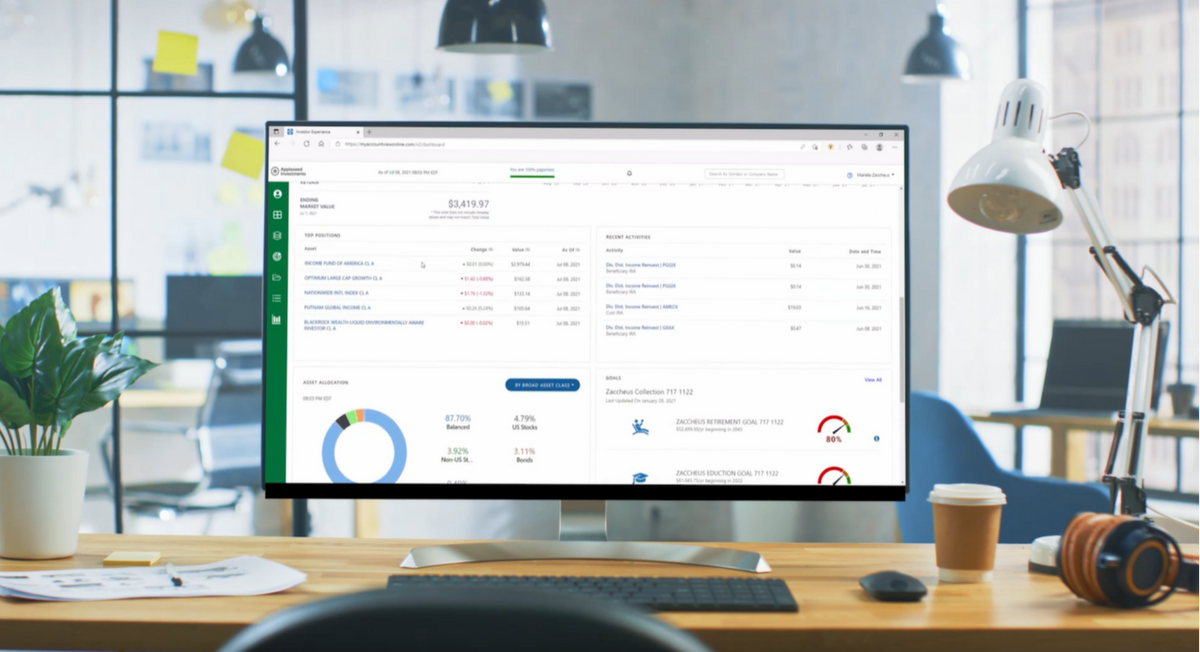 Stay connected to your investments with Account View