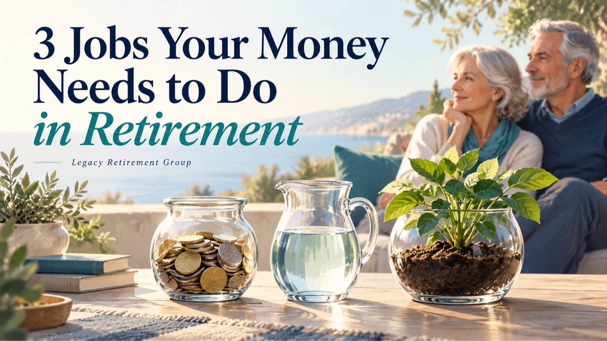 3 Jobs Your Money Needs to Do in Retirement | Legacy