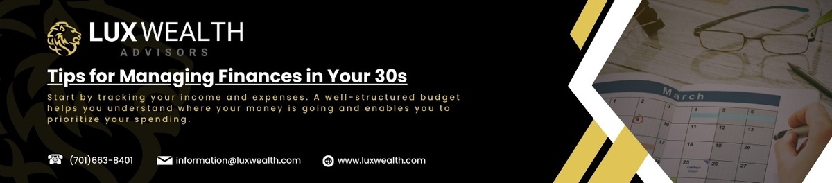 Tips for Managing Finances in Your 30s