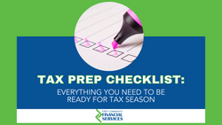 Tax Prep Checklist: Everything You Need to Be Ready for Tax Season