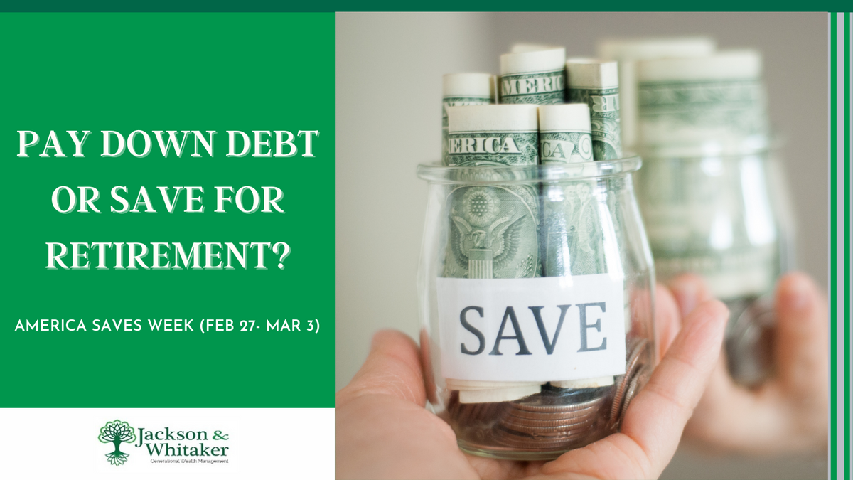 Pay Down Debt or Save for Retirement?