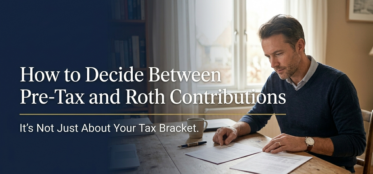How to Decide Between Pre-Tax and Roth Contributions