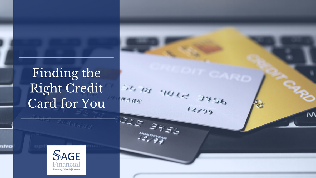 Finding The Right Credit Card For You