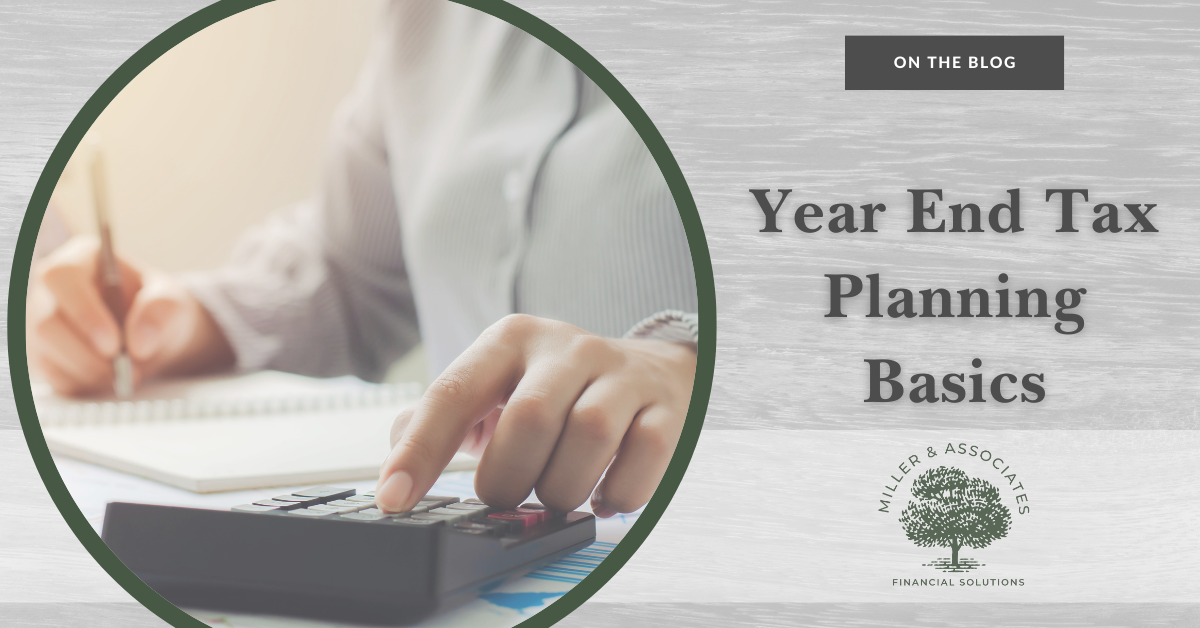 Year End Tax Planning Basics