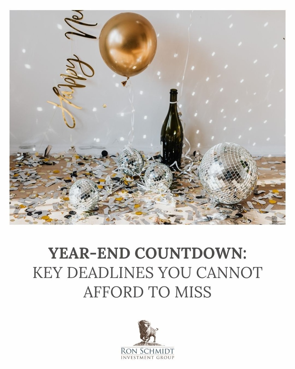 Year-End Countdown: Key Deadlines You Cannot Afford to Miss