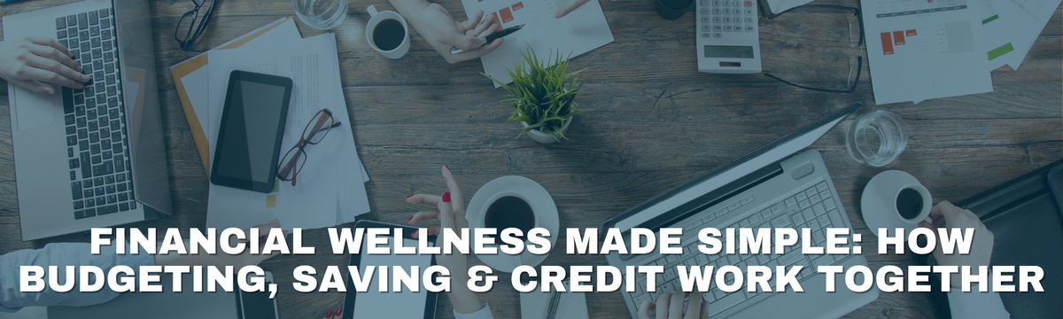 Financial Wellness Made Simple: How Budgeting, Saving & Credit Work Together