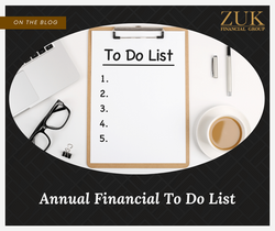 An Annual Financial 'To-Do' List to Help Keep Your Finances on Track
