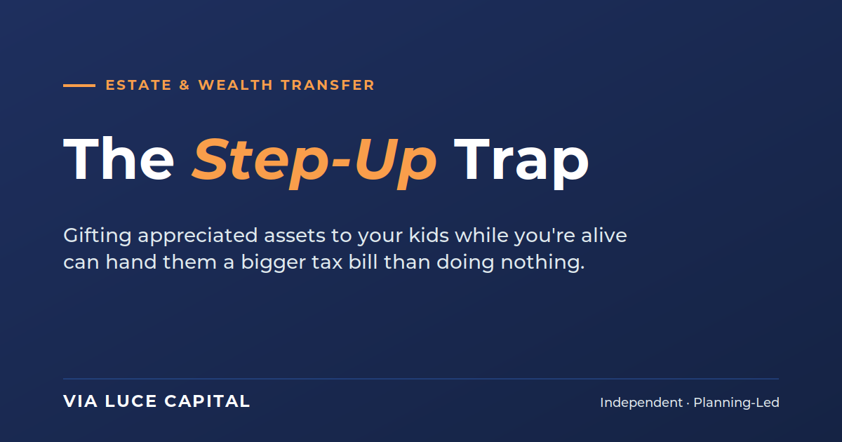 The Step-Up Trap
