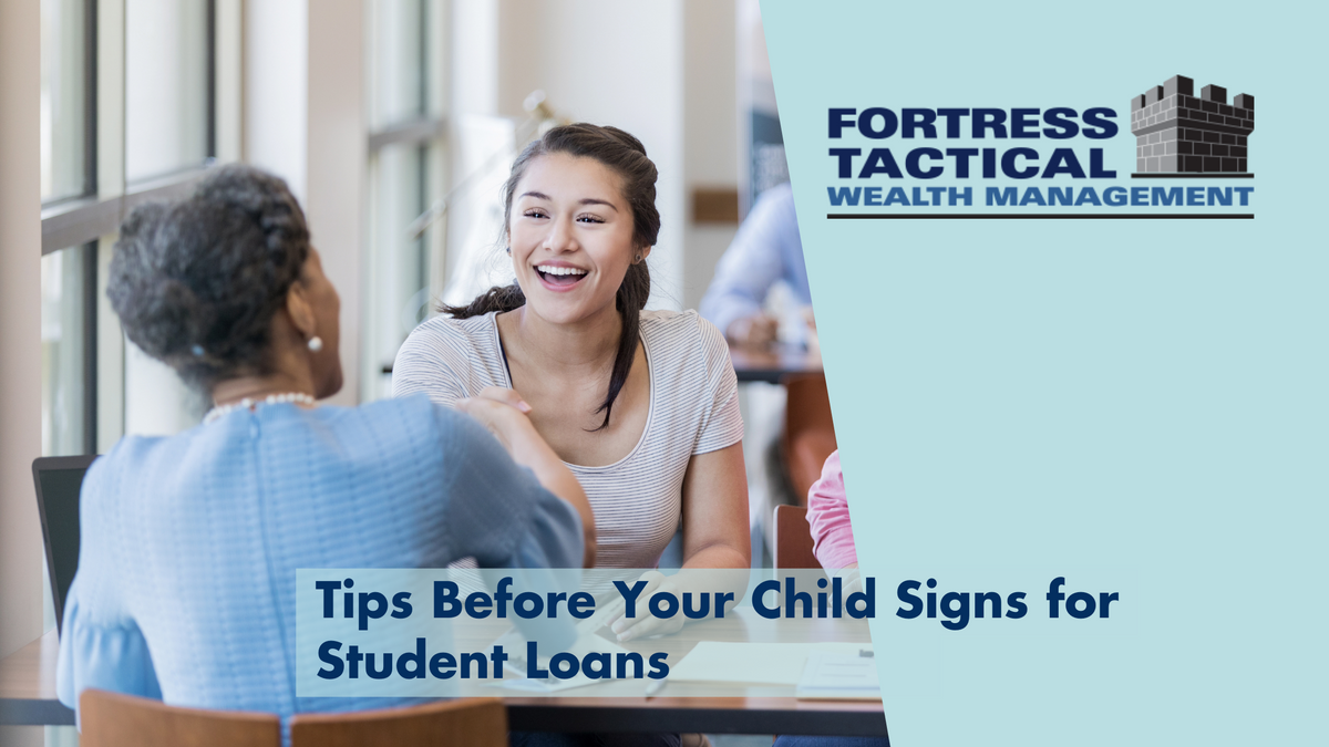 Tips Before Your Child Signs for Student Loans