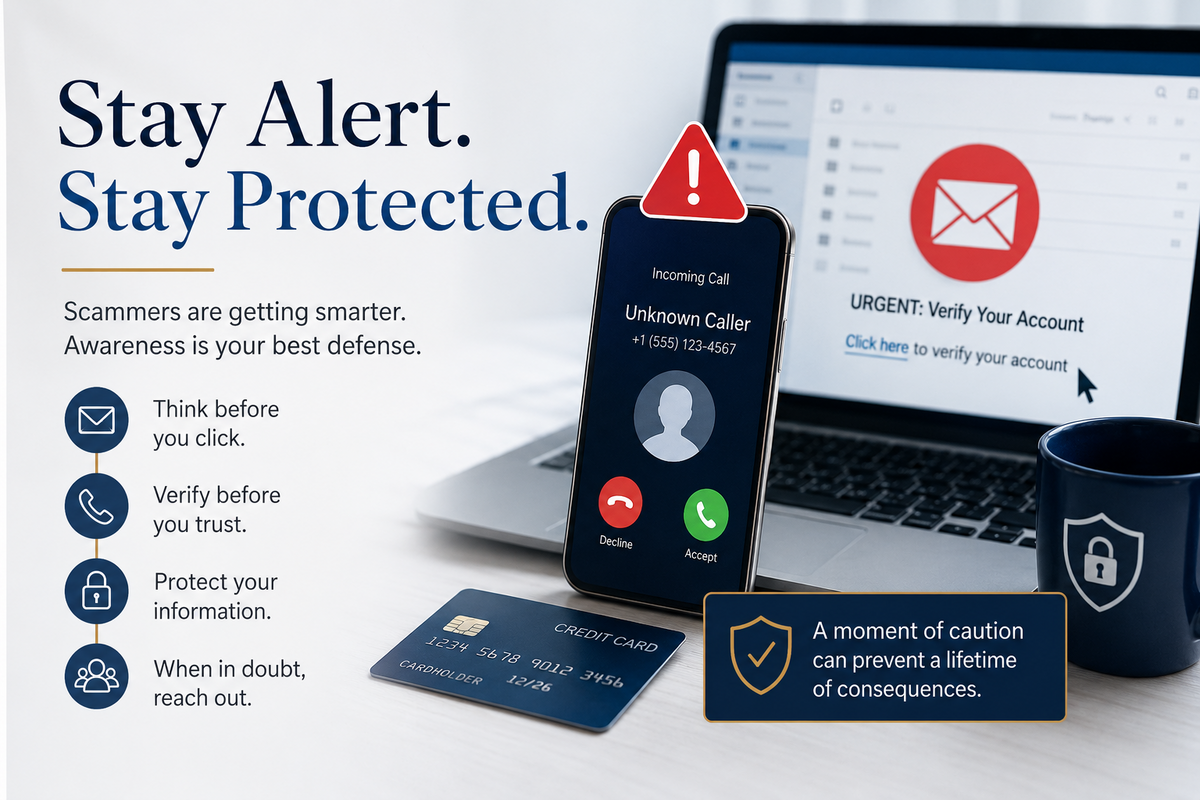 Stay Alert: The Most Common Scams We're Seeing in 2026