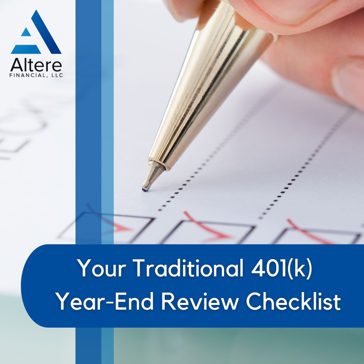 Your Traditional 401(k) Year-End Review Checklist