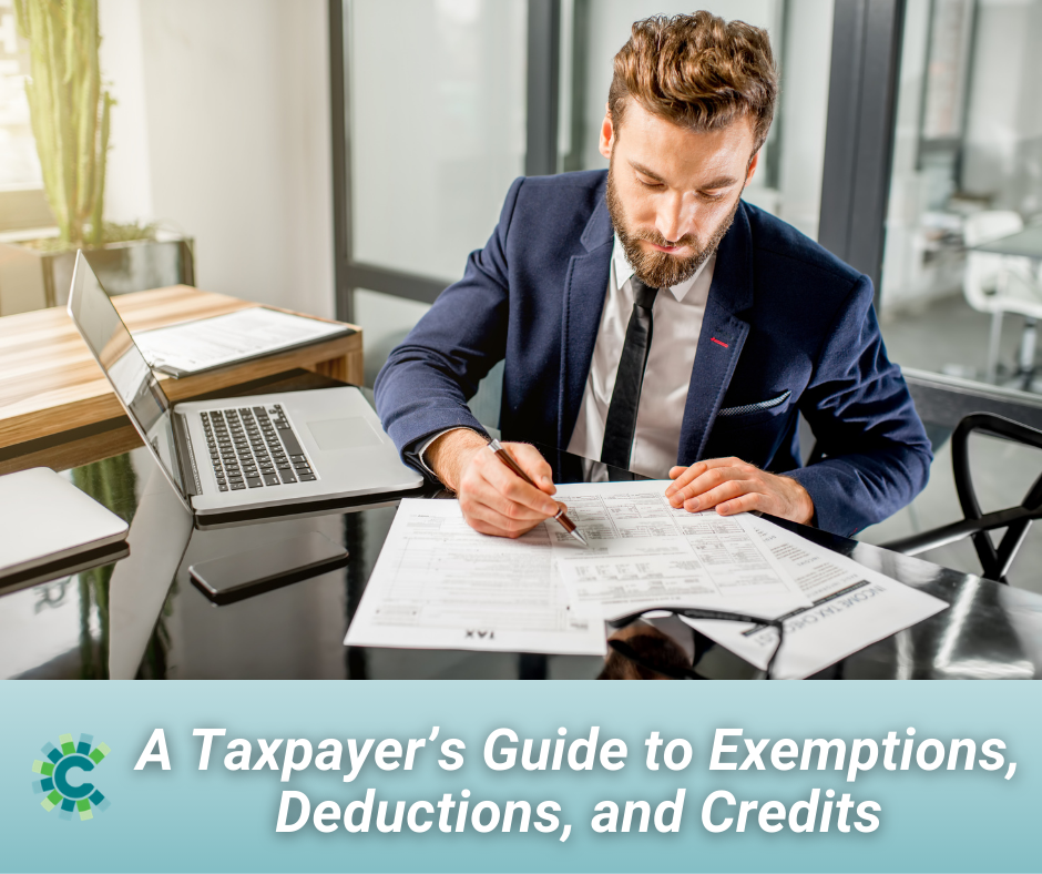A Taxpayer’s Guide to Exemptions, Deductions, and Credits