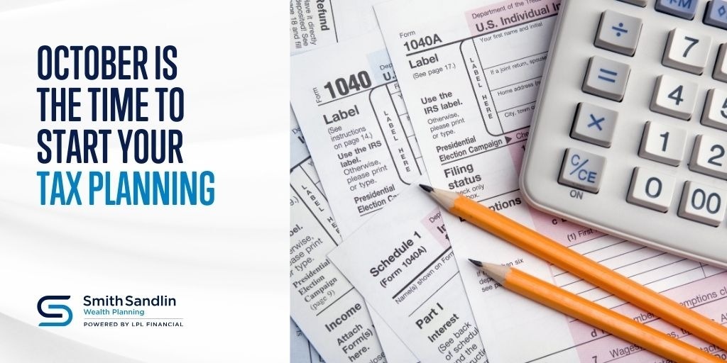 October is the Time to Start Your Tax Planning