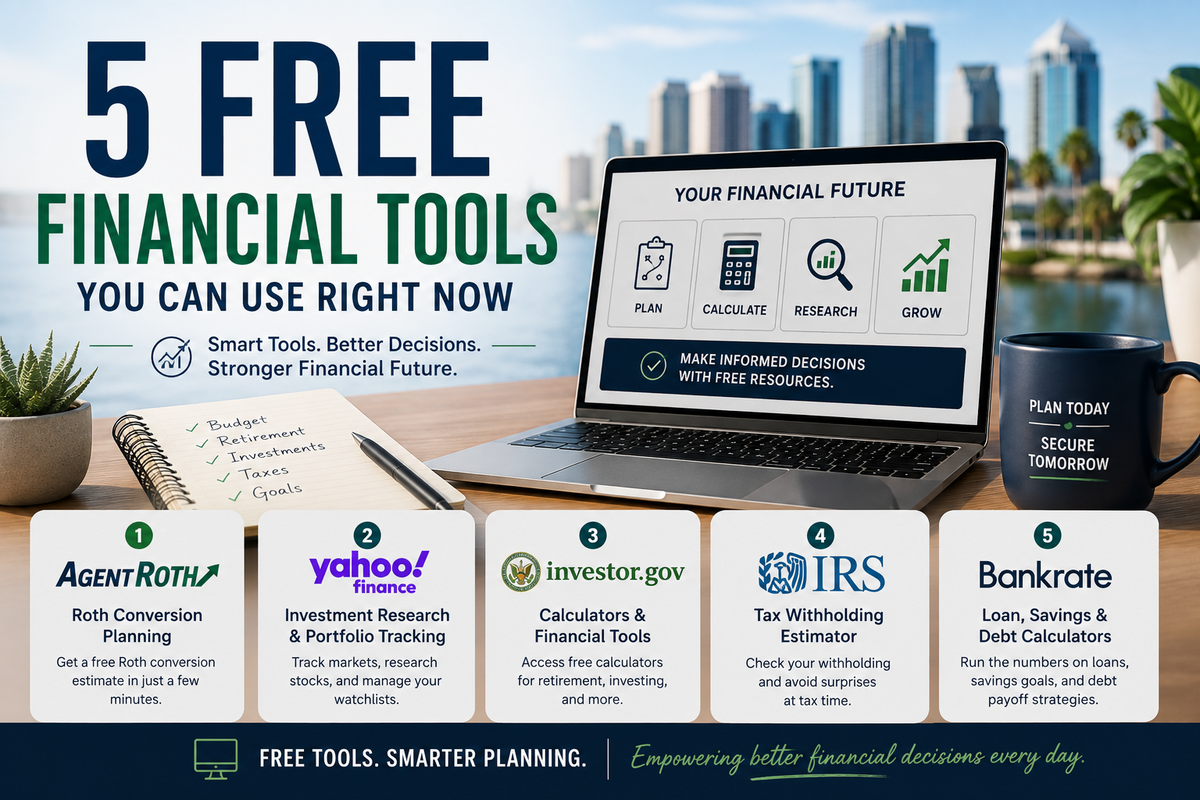 5 Free Financial Tools You Can Use Right Now