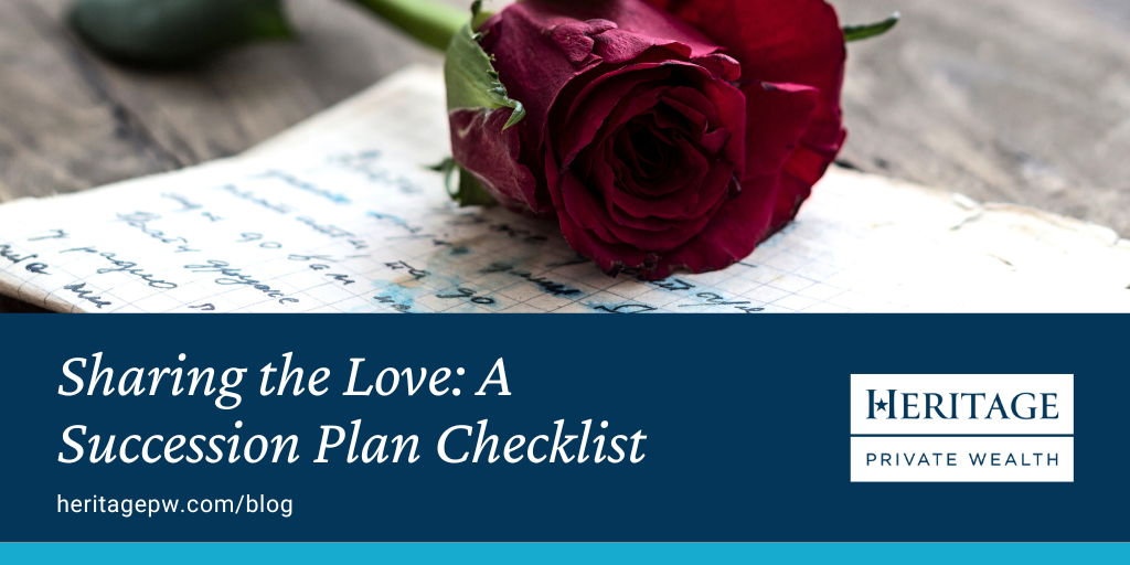 Sharing the Love: A Succession Plan Checklist