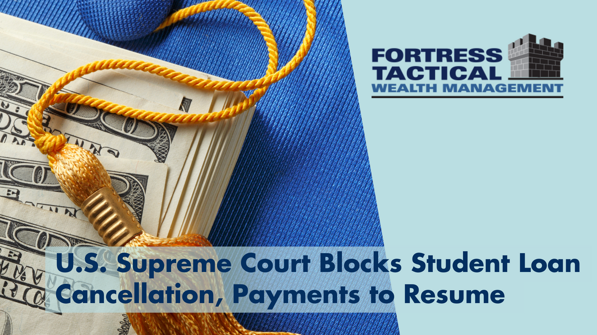 U.S. Supreme Court Blocks Student Loan Cancellation, Payments to Resume